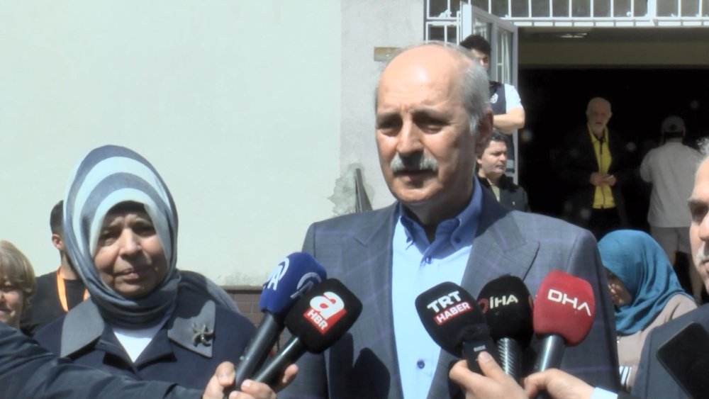 TBMM Başkanı Numan Kurtulmuş oyunu kullandı