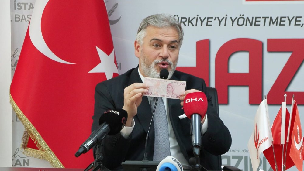 Yeniden Refah Partisi'nden erken seçim çıkışı