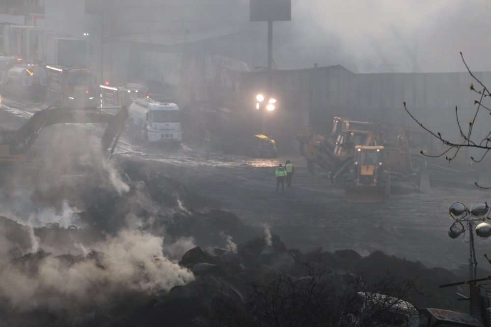 16 saat sonra söndürülen yangının çıkış nedeni belli oldu: Yabancı uyruklu 5 kişi gözaltında