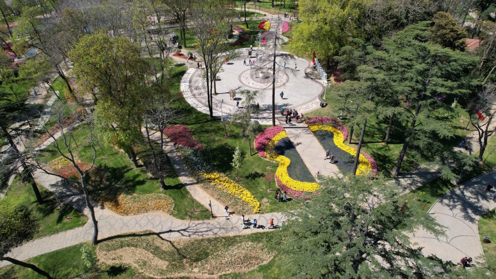 İstanbul'da lale şöleni: 8 milyon lale dikildi