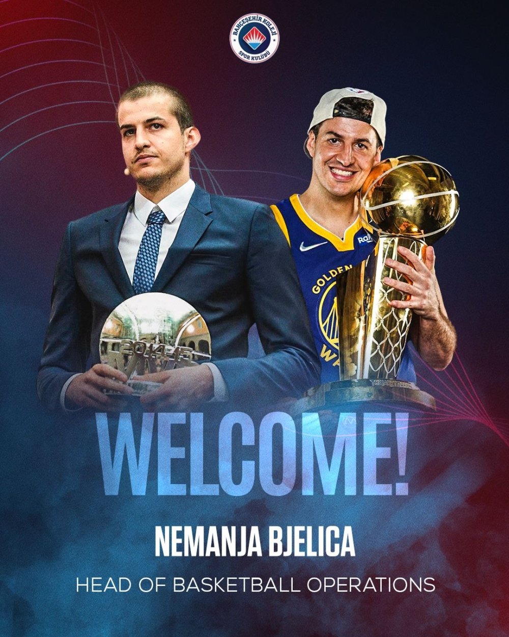 Bahçeşehir Koleji’nin Sportif Direktörü Nemanja Bjelıca oldu