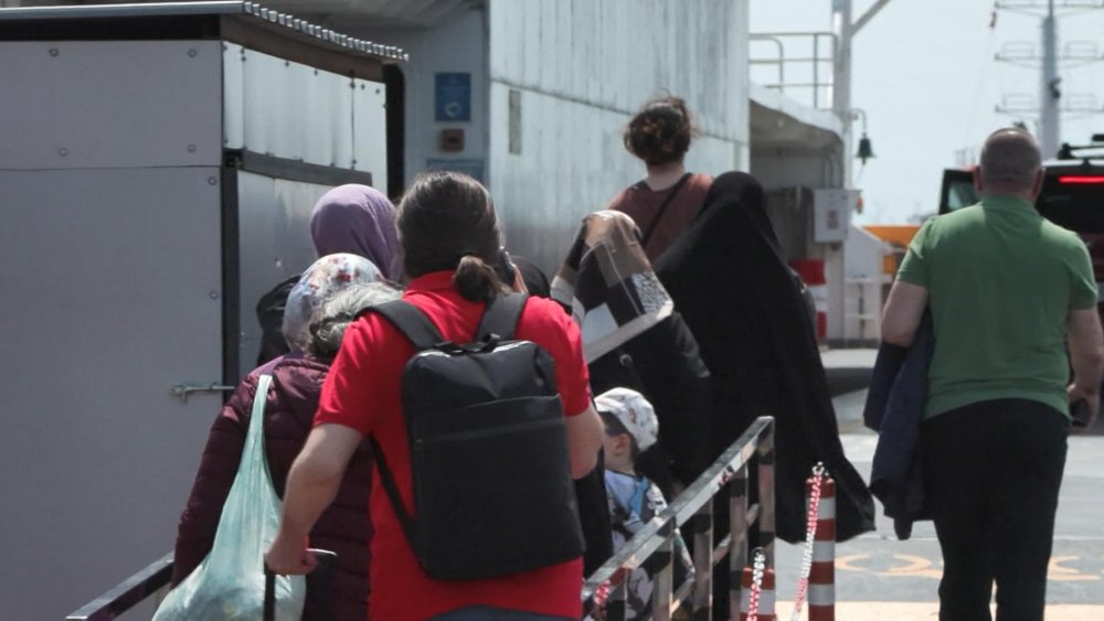 İDO feribotunda korku dolu anlardan yeni görüntüler