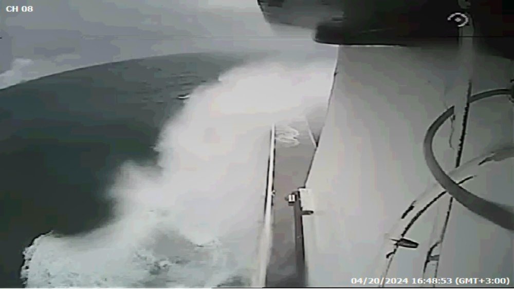 İDO feribotunda korku dolu anlardan yeni görüntüler