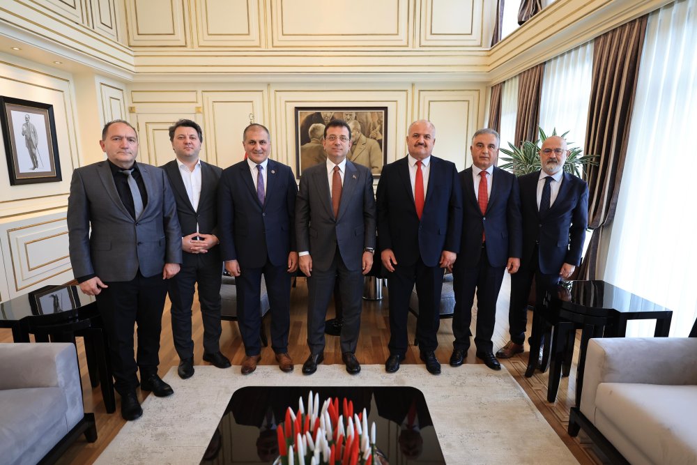 Seçim öncesinde Murat Kurum'a destek vermişti: Eyüp Aksu'dan İmamoğlu'na ziyaret