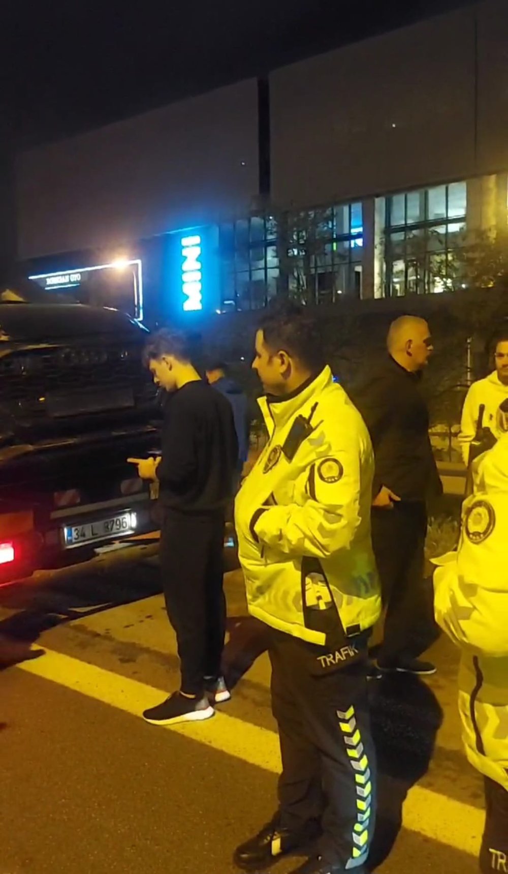 İbrahim Hacıosmanoğlu'nun oğlu trafik kazası yaptı