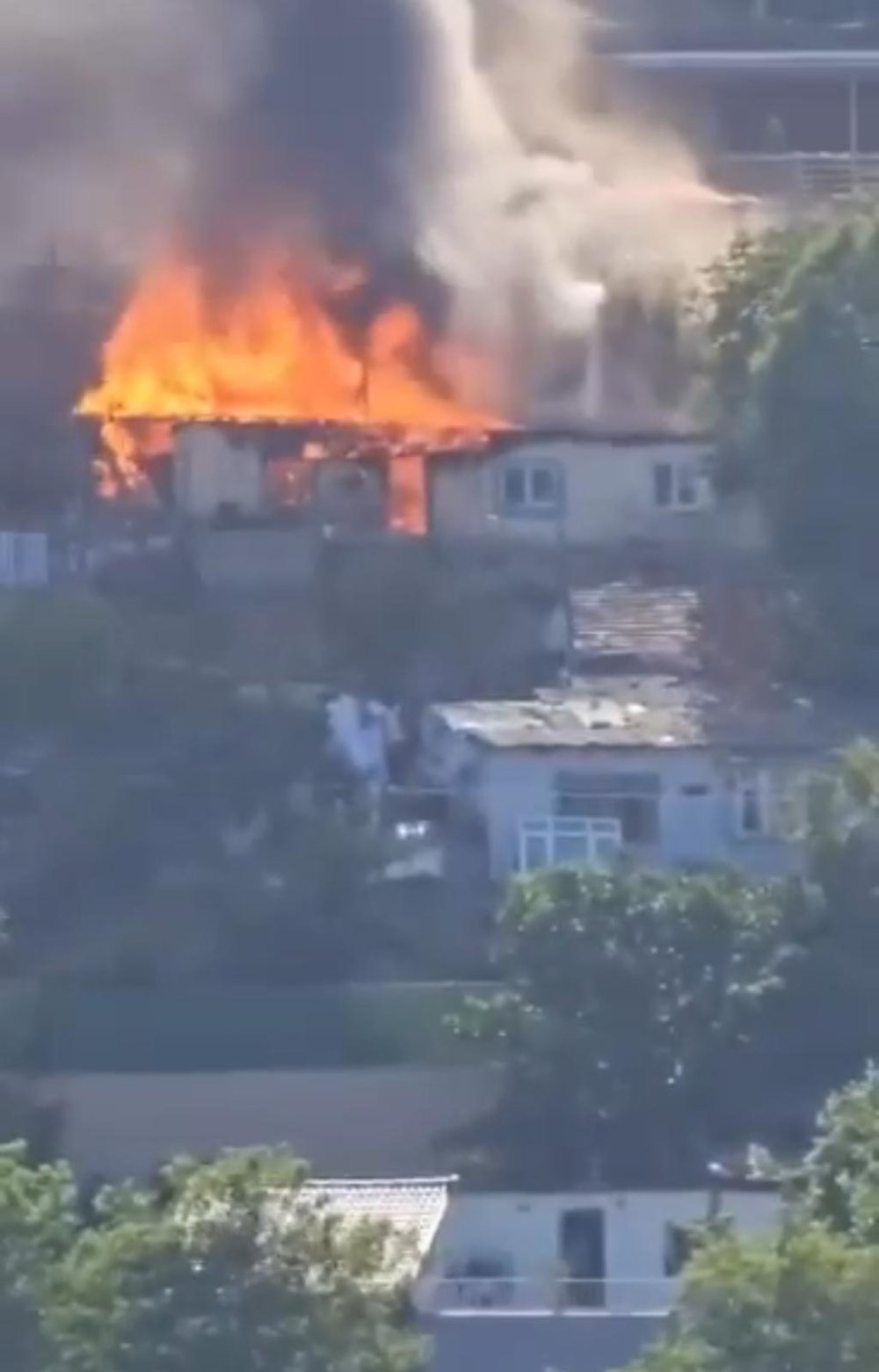 Fethipaşa Korusu yakınında yangın çıktı