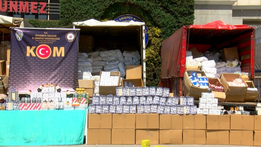 16 firmaya baskın: Piyasa değeri 720 milyon 915 bin lira