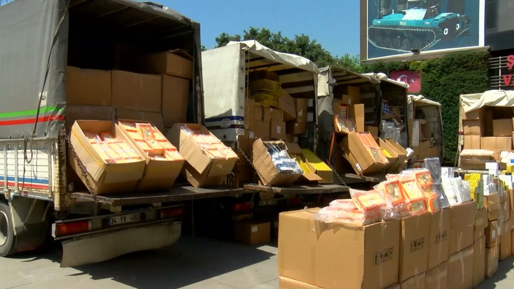 16 firmaya baskın: Piyasa değeri 720 milyon 915 bin lira