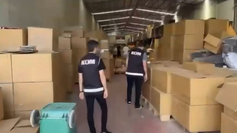 16 firmaya baskın: Piyasa değeri 720 milyon 915 bin lira