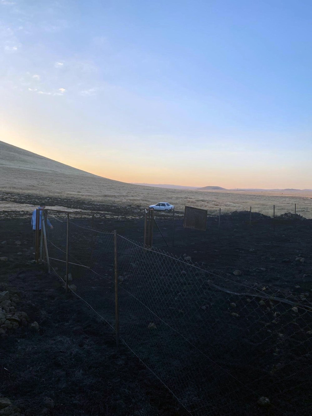 Mardin'de 9 ayrı noktada yangın: 800 dönüm ekili arazi zarar gördü