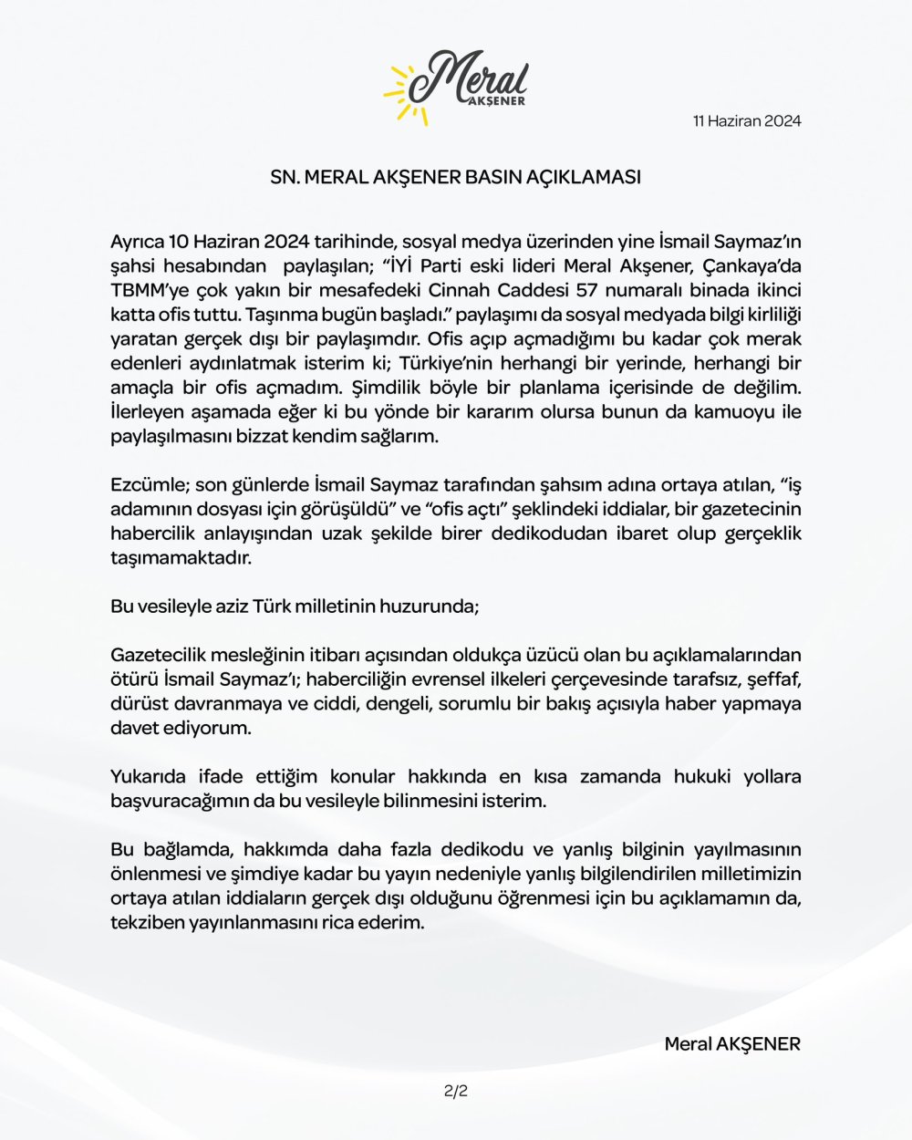 Meral Akşener ilk kez açıkladı! Ofis açtı mı?