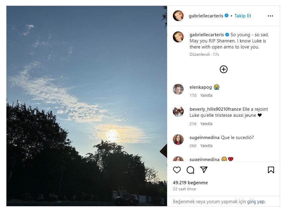 Beverly Hills'in yıldızlarından Doherty için taziye mesajları