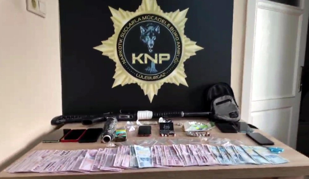 Kırklareli'de uyuşturucu operasyonunda 15 tutuklama