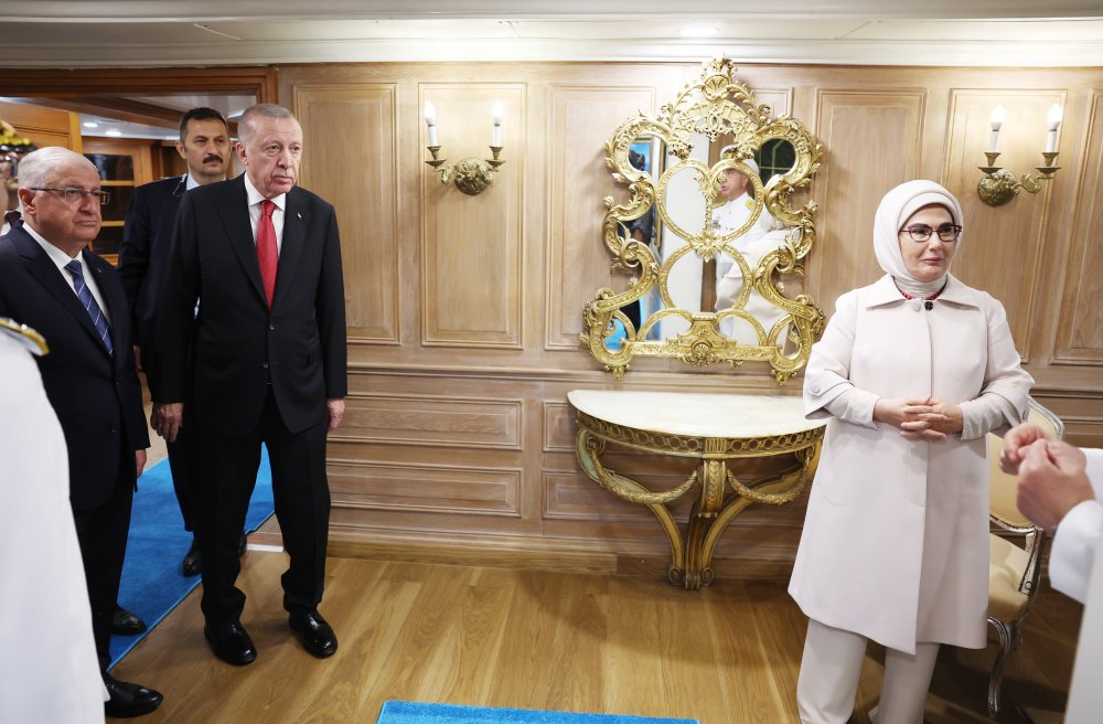 Cumhurbaşkanı Erdoğan'dan Savarona Yatı'na ziyaret