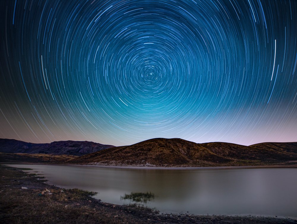 Nemrut'ta kartpostallık görüntüler... Yıldızları görsel şöleni!