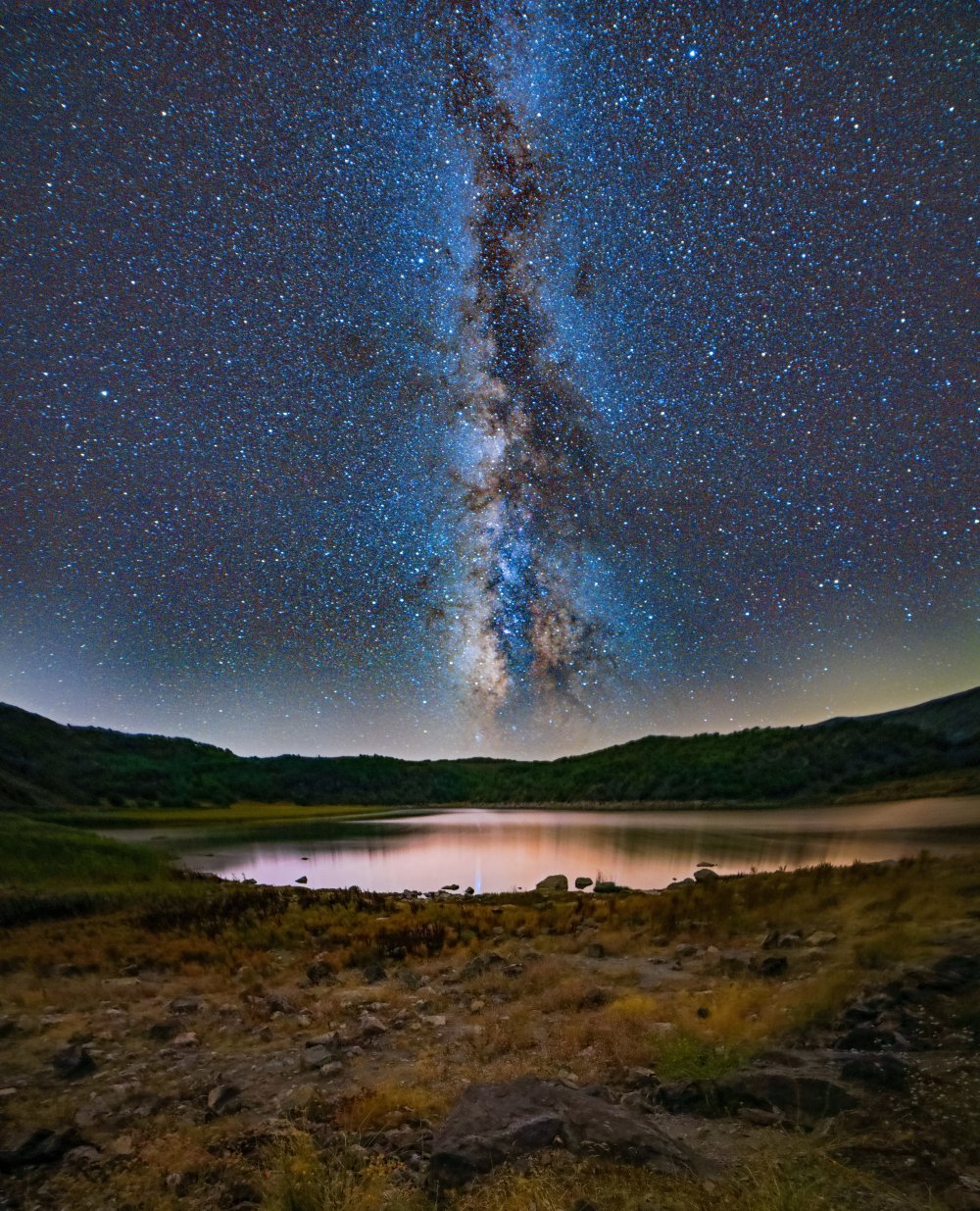 Nemrut'ta kartpostallık görüntüler... Yıldızları görsel şöleni!