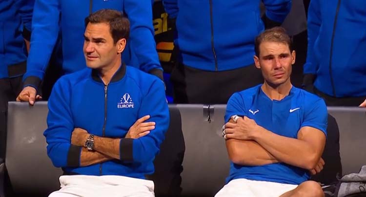 Roger Federer kortlara veda etti 10