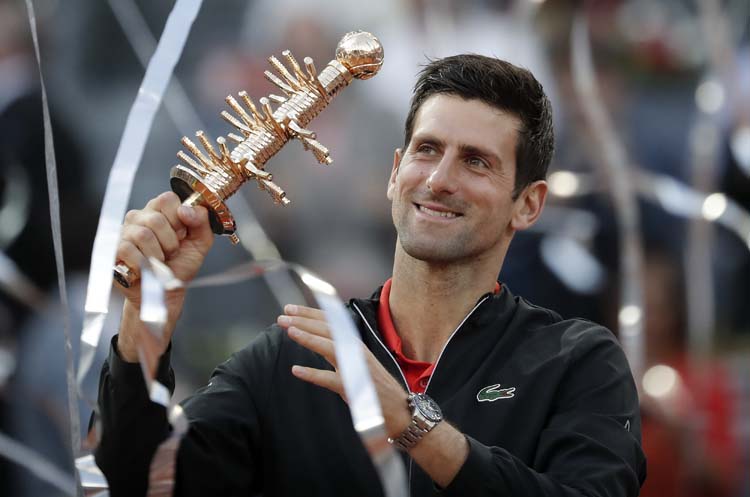 Madrid Açık 2019 final Djokovic- Tsitsipas 1