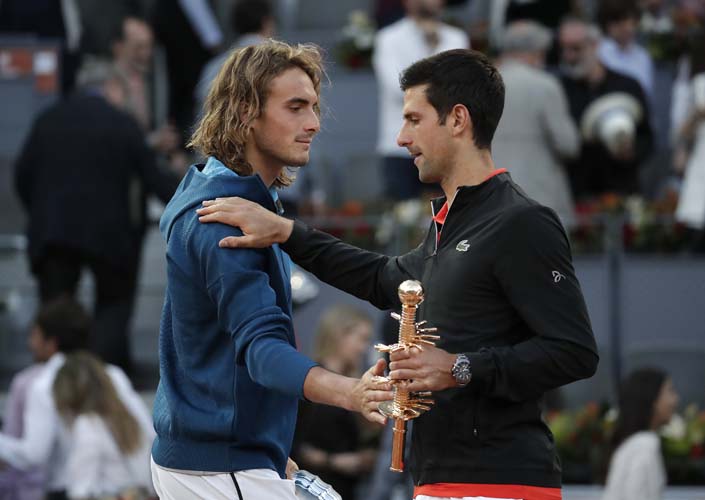 Madrid Açık 2019 final Djokovic- Tsitsipas 7