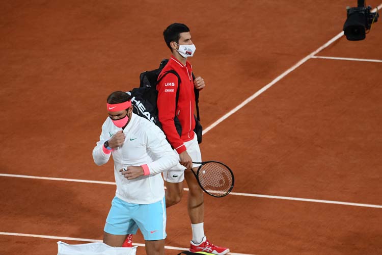 Novak Djokovic-Rafael Nadal 2020 Roland Garros finali 7