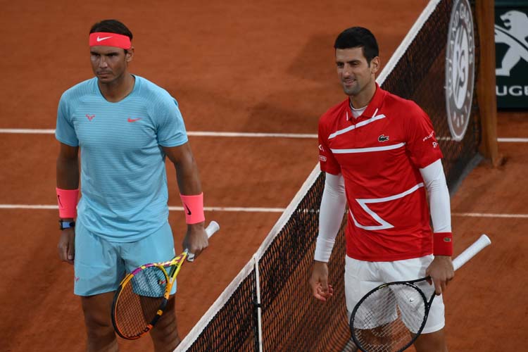 Novak Djokovic-Rafael Nadal 2020 Roland Garros finali 8