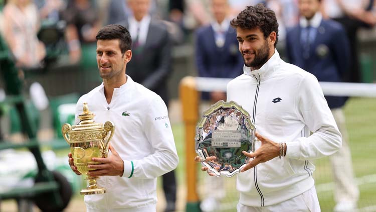 2021 Wimbledon finali Djokovic-Berrettini 10
