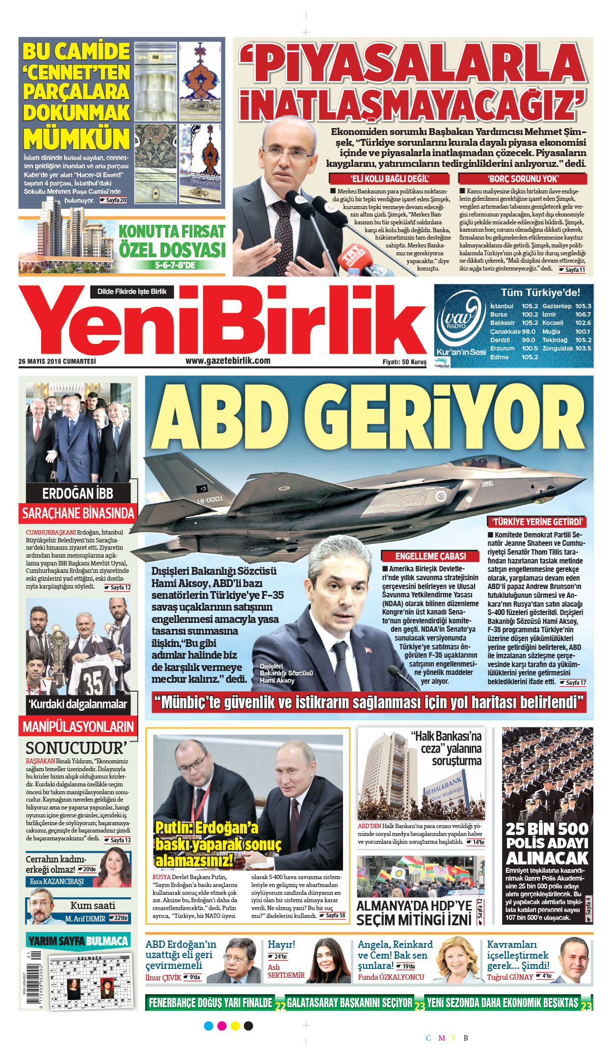 https://www.gazetebirlik.com/26 Mayıs 2018