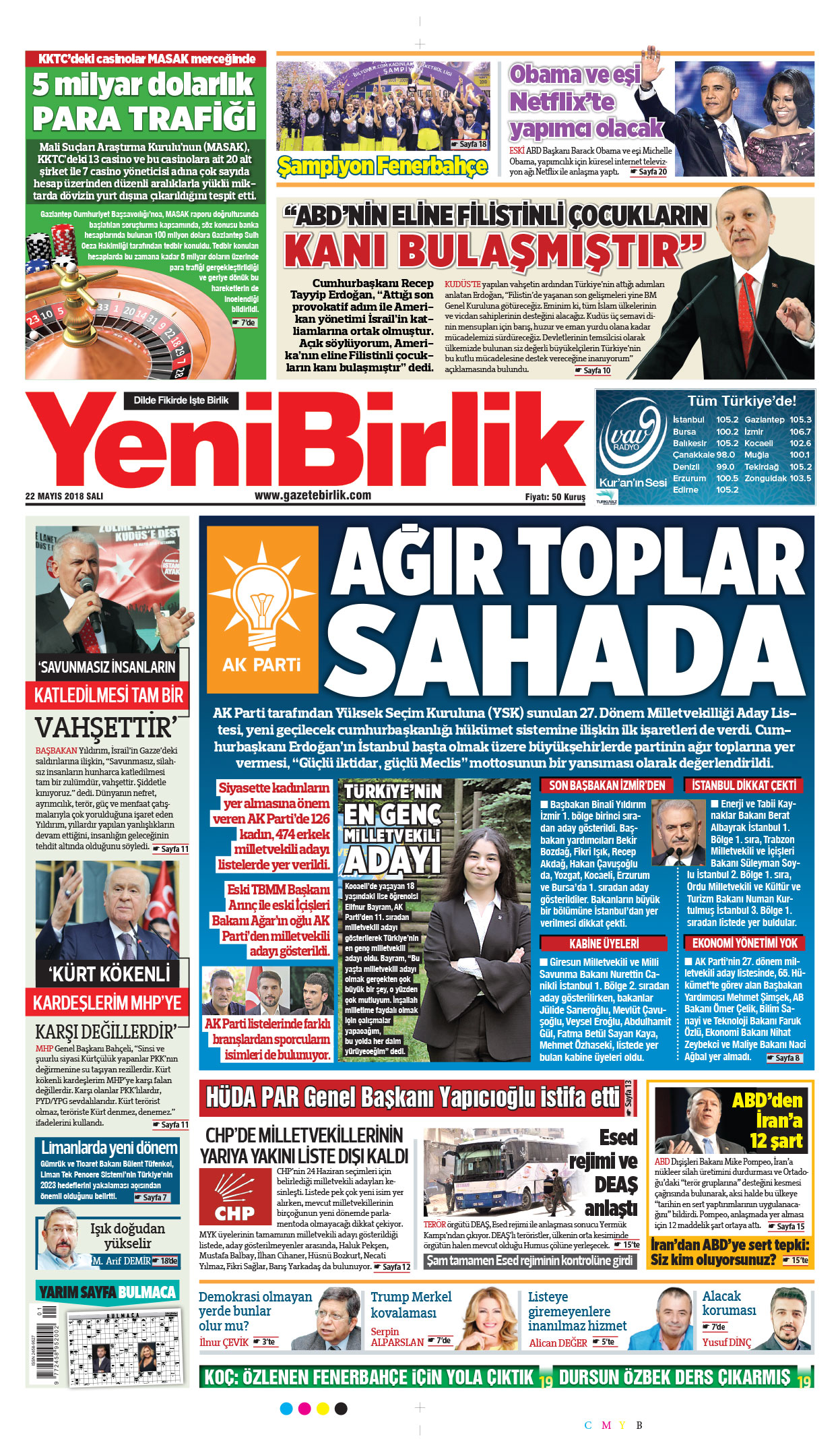 https://www.gazetebirlik.com/22 Mayıs 2018