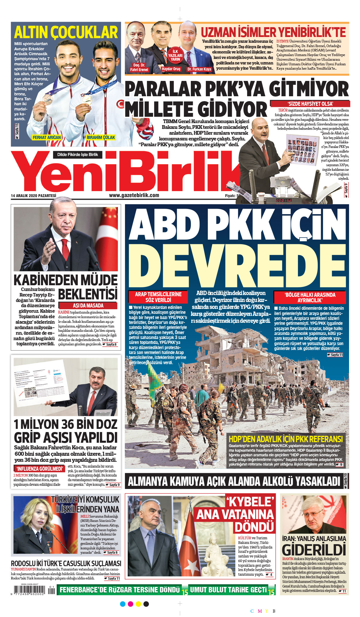 https://www.gazetebirlik.com/14 Aralık 2020