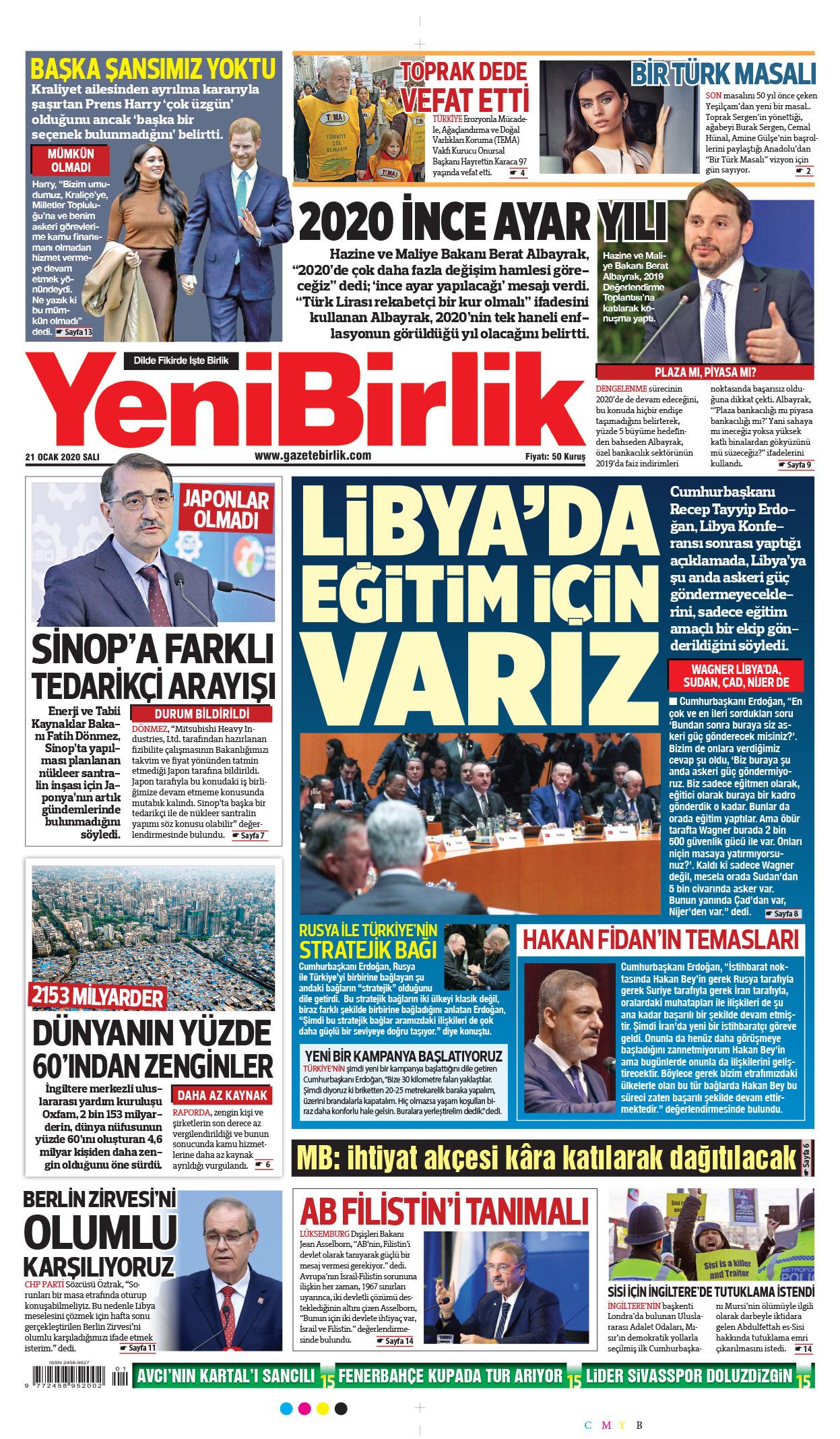 https://www.gazetebirlik.com/21 Ocak 2020
