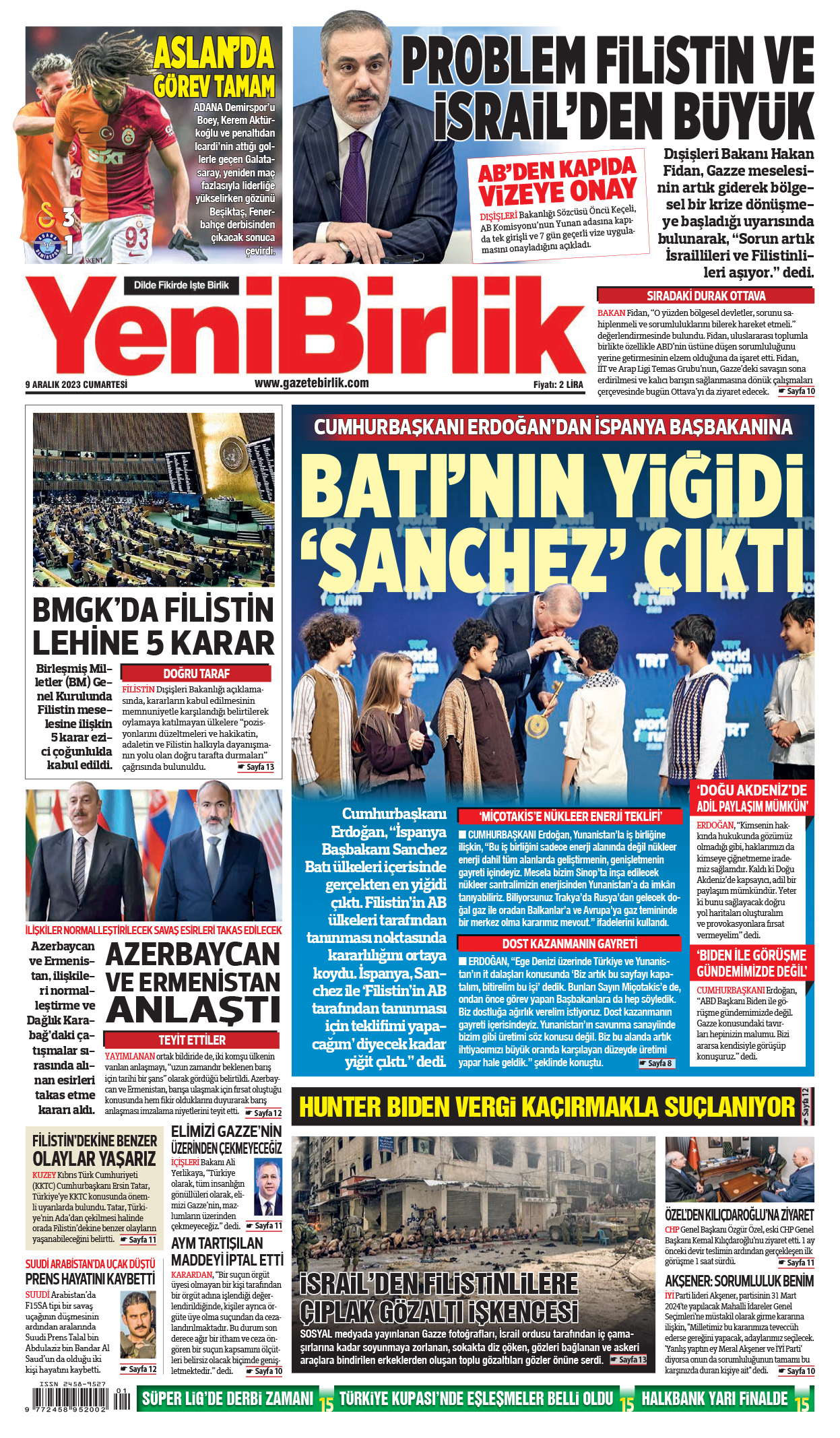 https://www.gazetebirlik.com/09 Aralık 2023