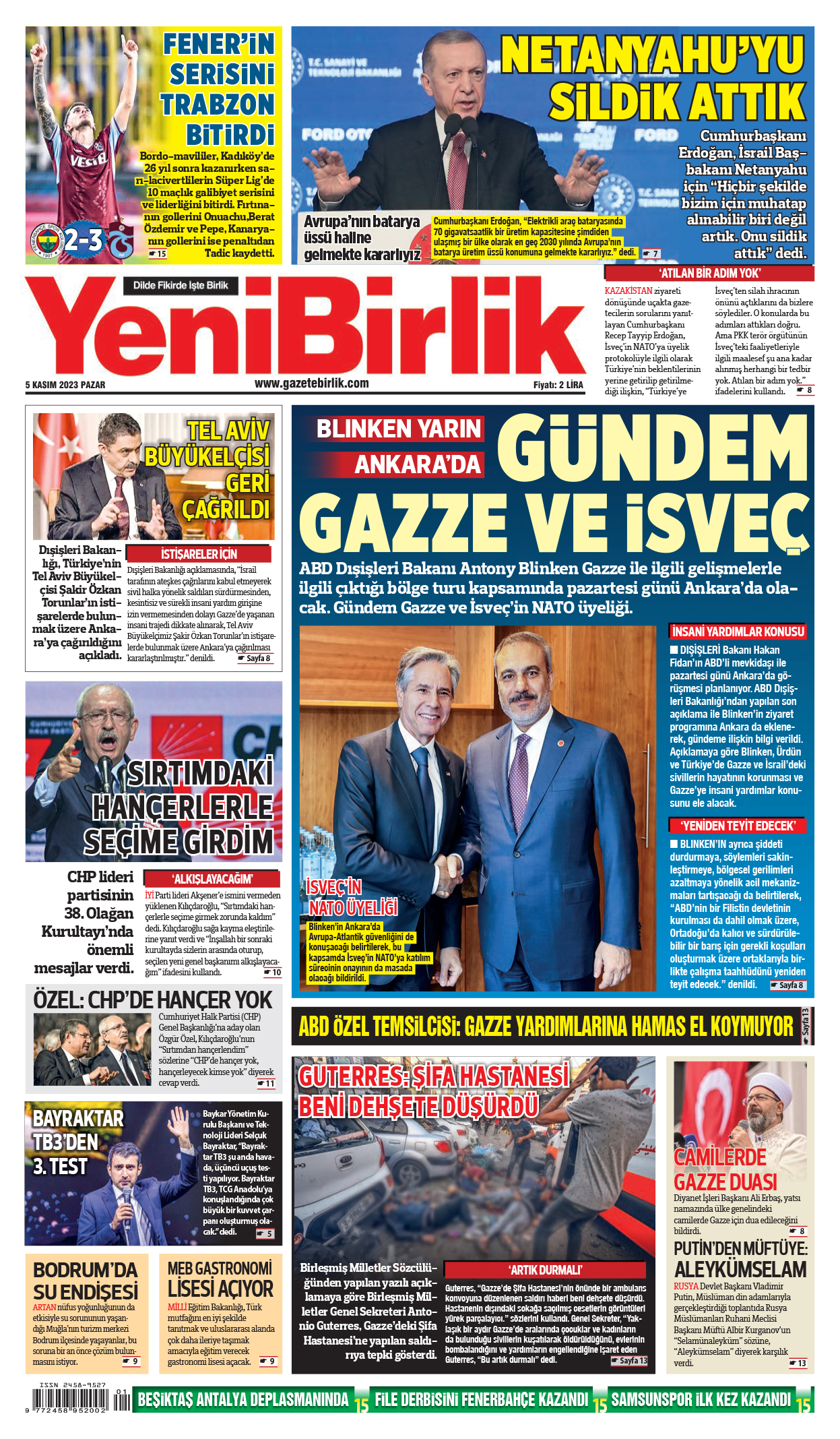 https://www.gazetebirlik.com/05 Kasım 2023