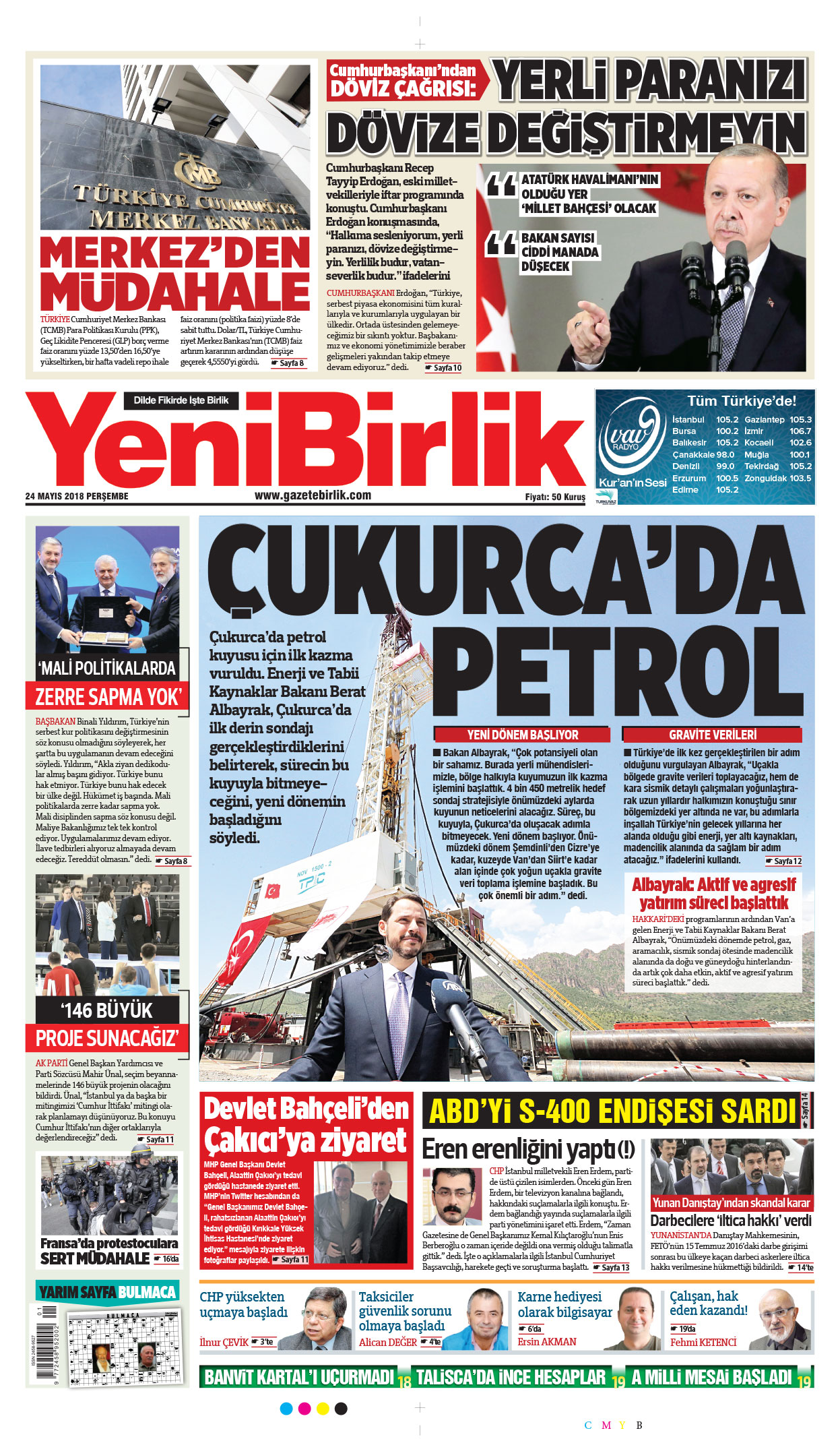 https://www.gazetebirlik.com/24 Mayıs 2018