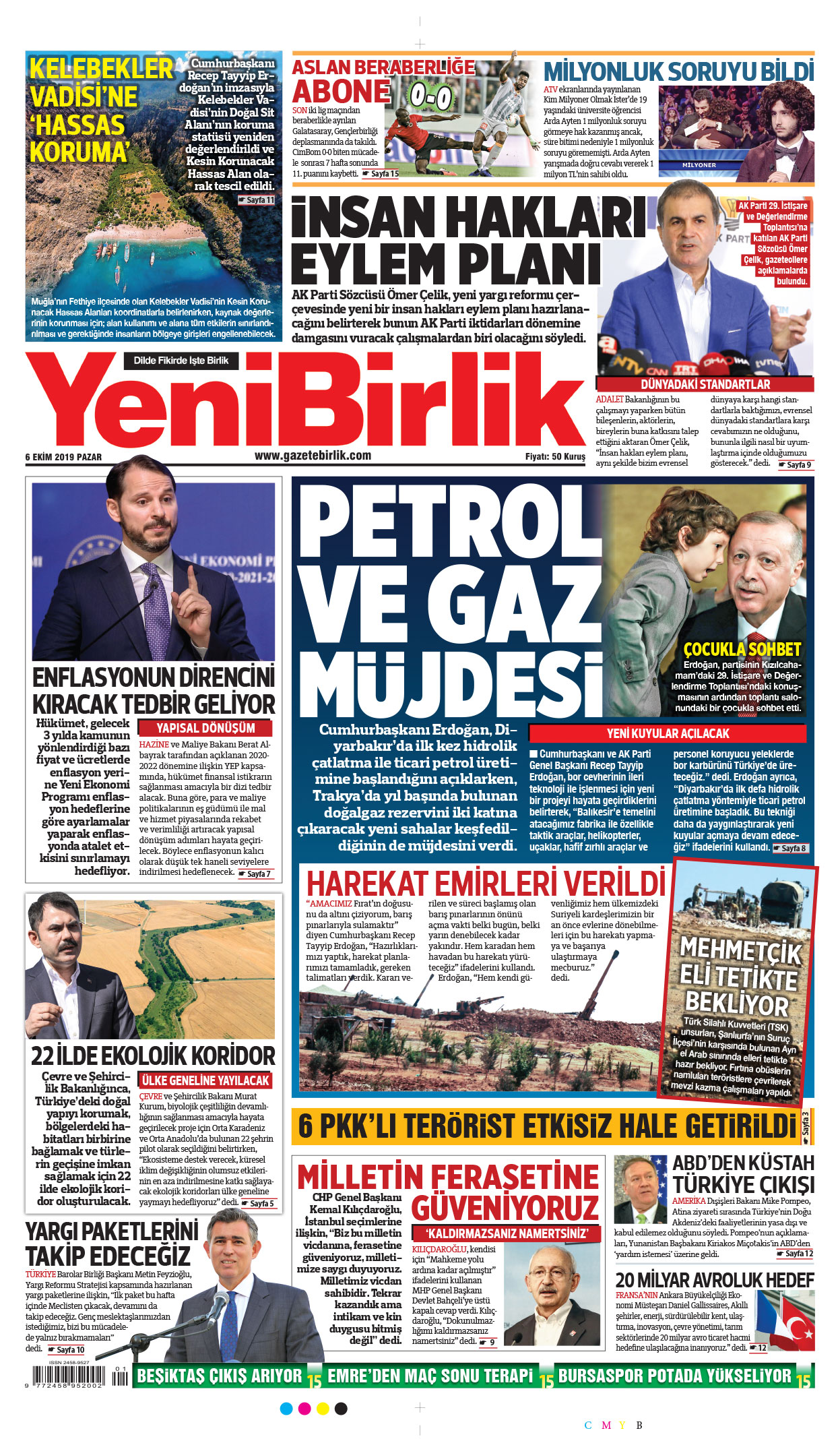 https://www.gazetebirlik.com/06 Ekim 2019