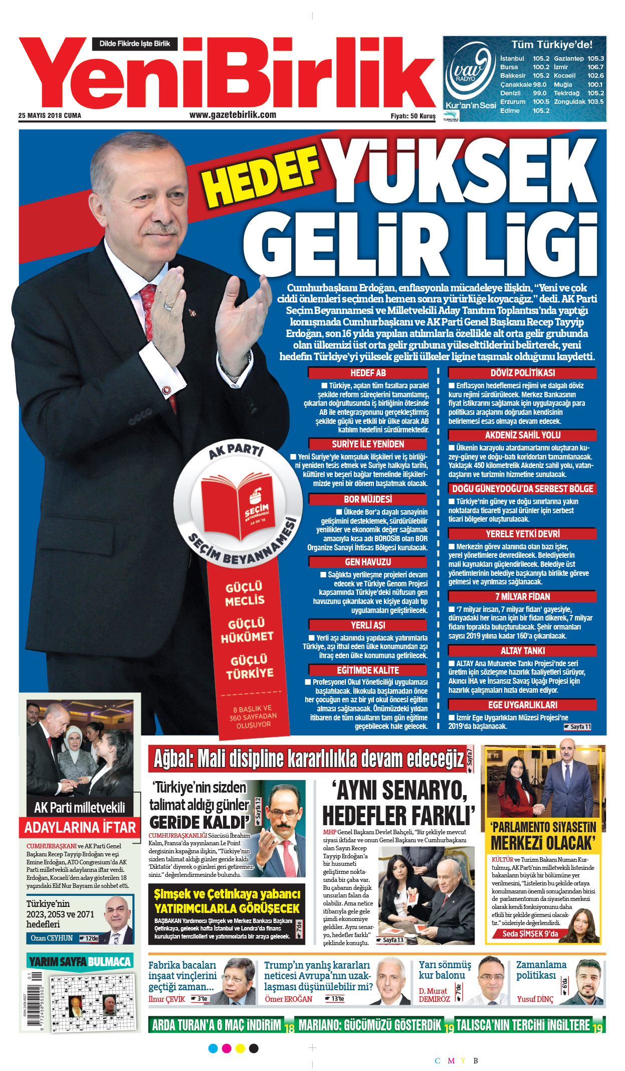 https://www.gazetebirlik.com/25 Mayıs 2018
