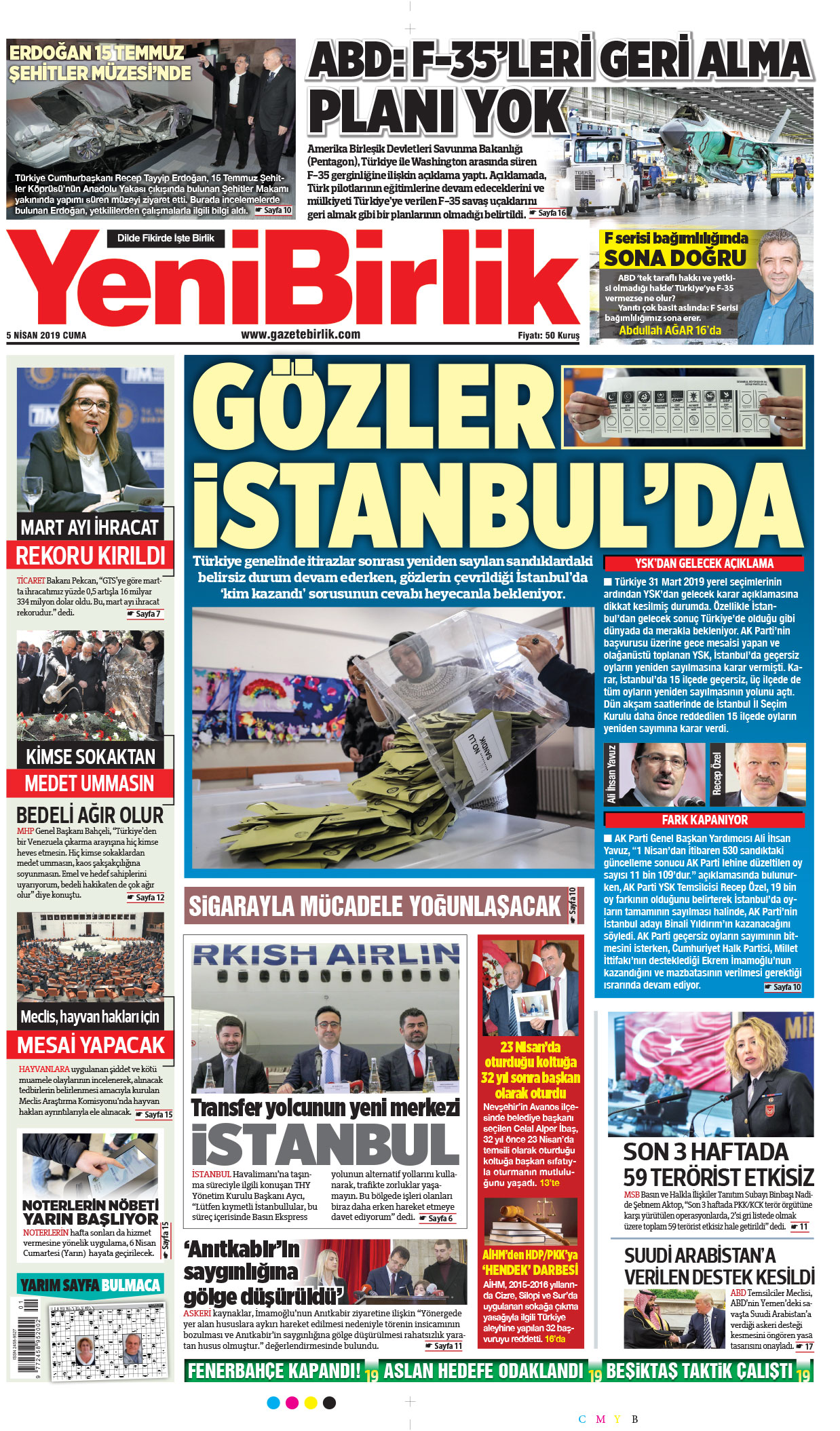 https://www.gazetebirlik.com/05 Nisan 2019