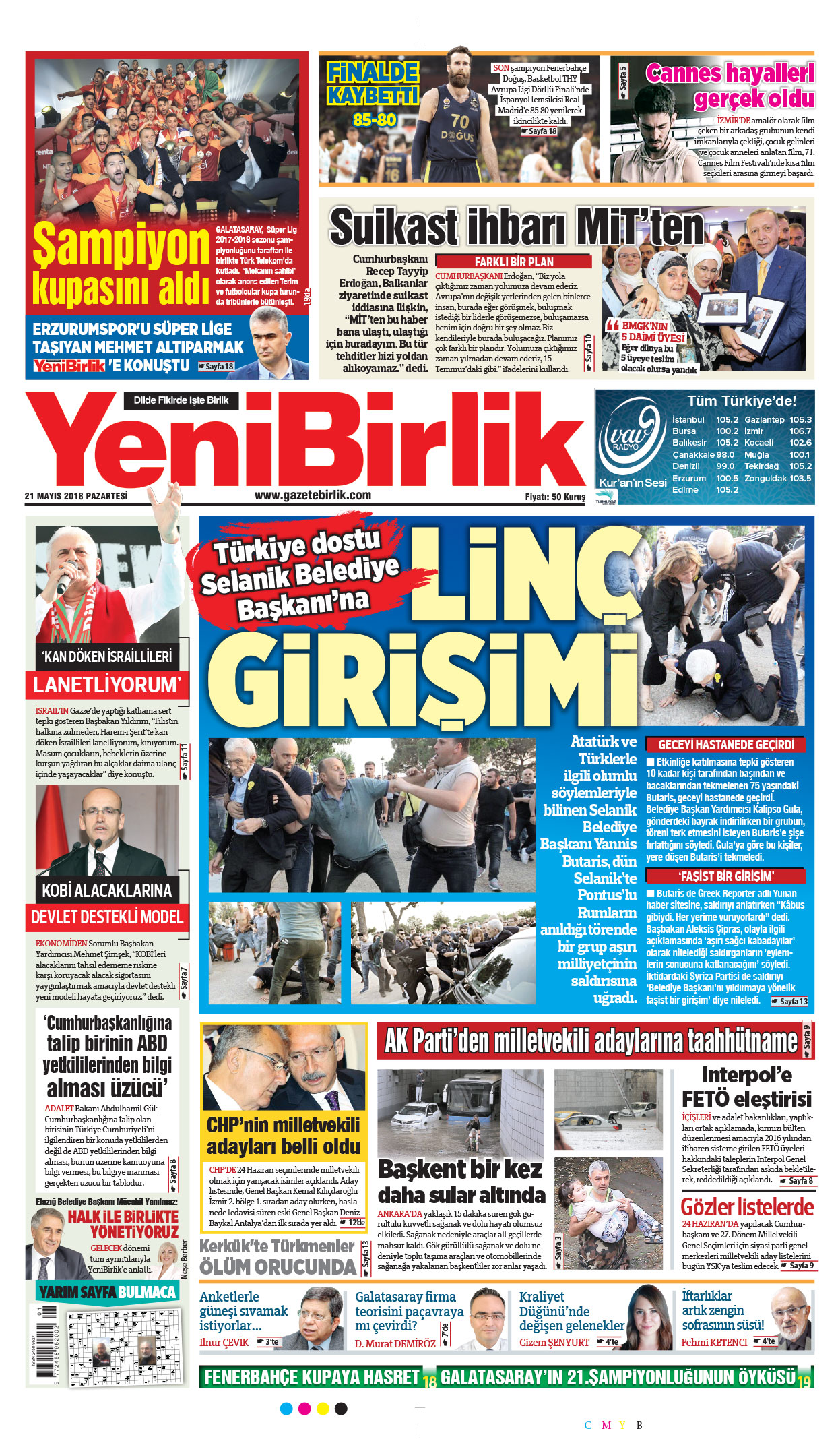 https://www.gazetebirlik.com/21 Mayıs 2018