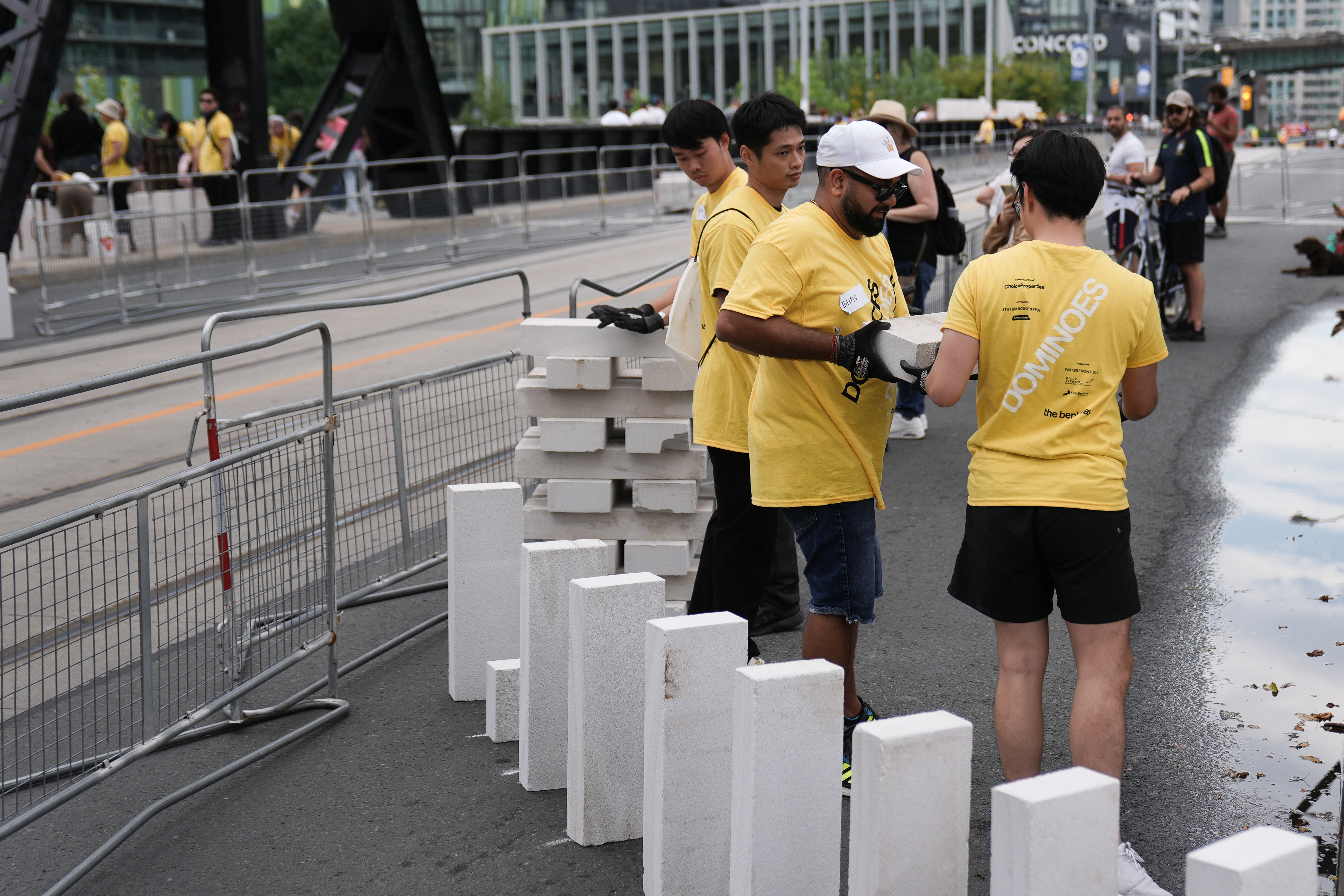 8000 Domino Taşı Toronto’da devrildi 5