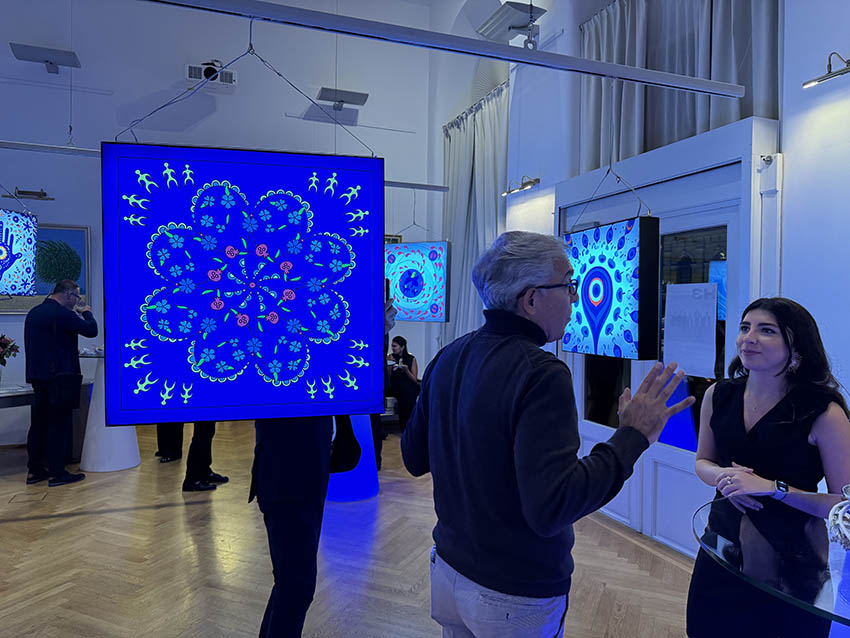 Türk ve Azerbaycanlı sanatçılar yapay zeka sergisinde buluştu 4