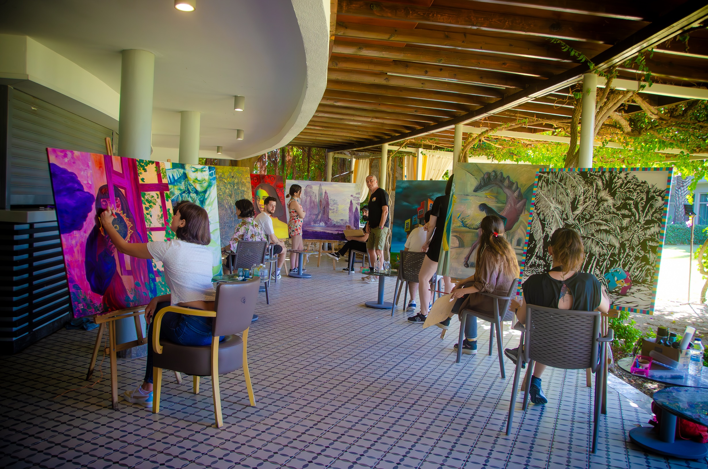 Genç yetenekler ve usta sanatçılar Lara Barut Collection'da buluştu 4