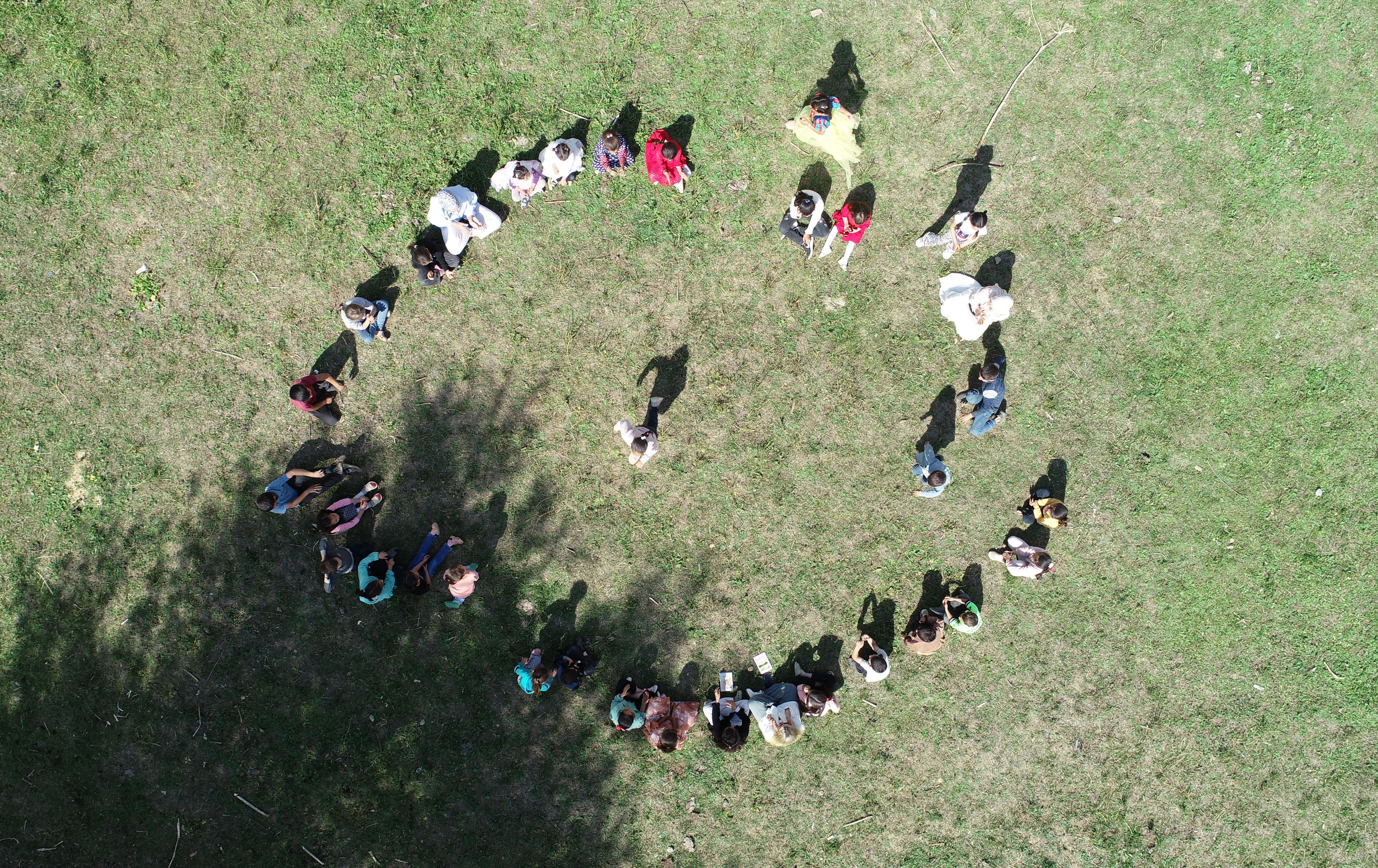 Eğitimi doğaya taşıdılar eğlenerek öğreniyorlar 11