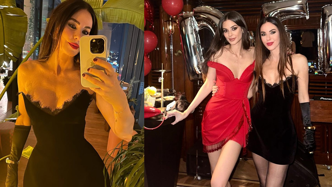 Defne Samyeli'nin kızı Deren Talu doğum günü partisinde! 30 yaşına merdiven dayadı 1