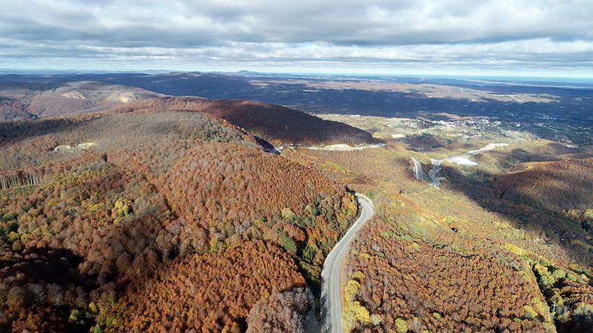 Istranca ormanlarında muhteşem sonbahar manzaraları 11