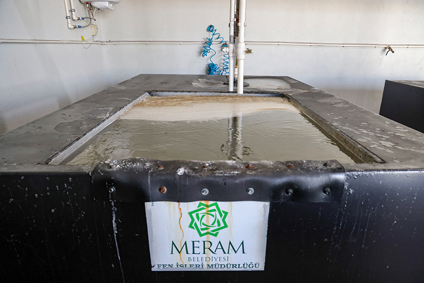 Meram'da rötar fıskiye sistemi kışa hazır 11