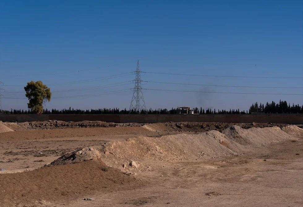 Şam'da toplu mezar olduğu iddia edilen alan görüntülendi 10