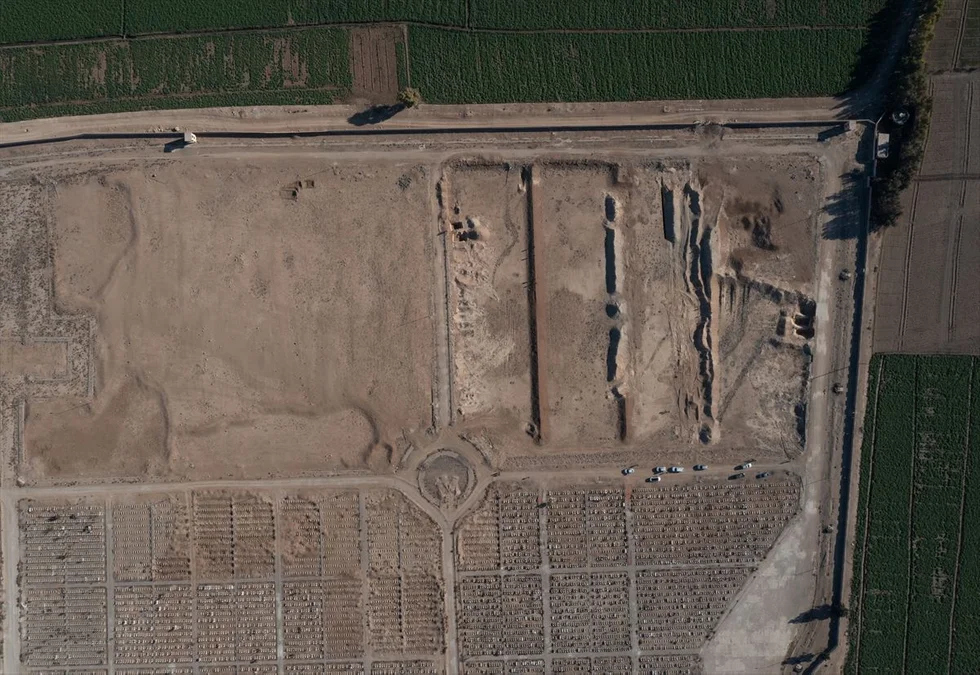 Şam'da toplu mezar olduğu iddia edilen alan görüntülendi 4