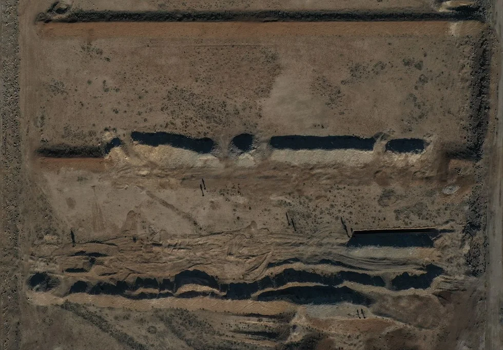 Şam'da toplu mezar olduğu iddia edilen alan görüntülendi 6