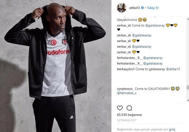 atiba beşiktaş galatasaray