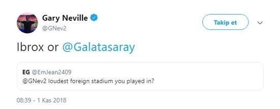 GALATASARAY GARY NEVILLE