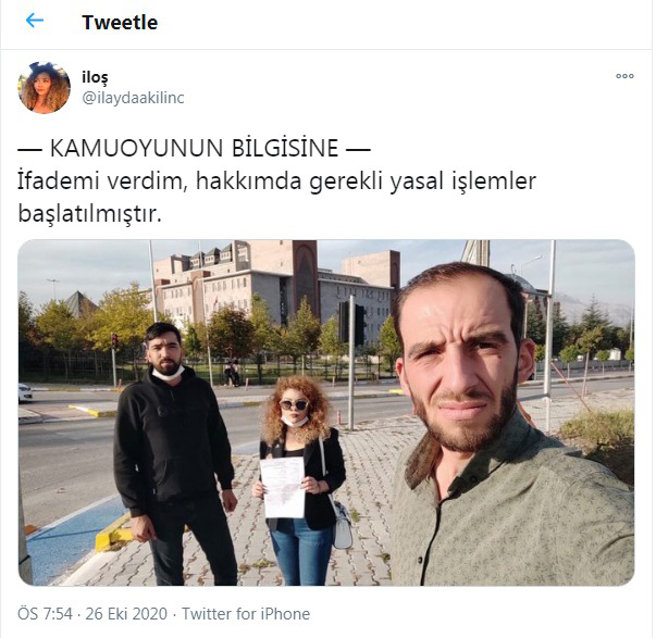 CHP Isparta İl Gençlik Kolları Başkan Yardımcısı İlayda Kılınç